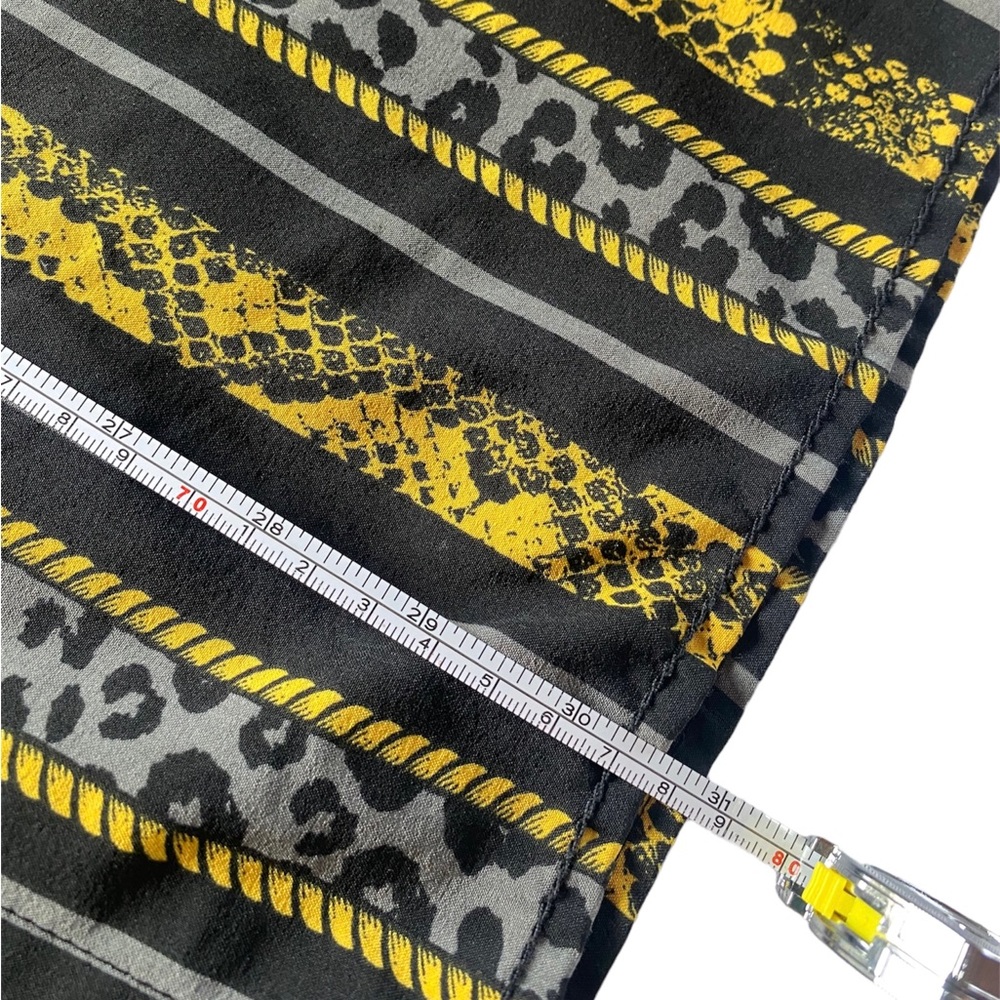 Vintage Single Stitch Patterned Button Up - image 4